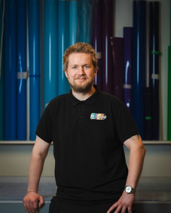 Simon Nielsen er ansatt hos In Decor